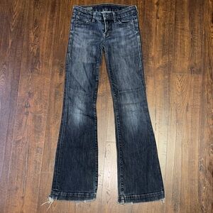 Citizens Of Humanity Dark Wash Wide Leg Jeans